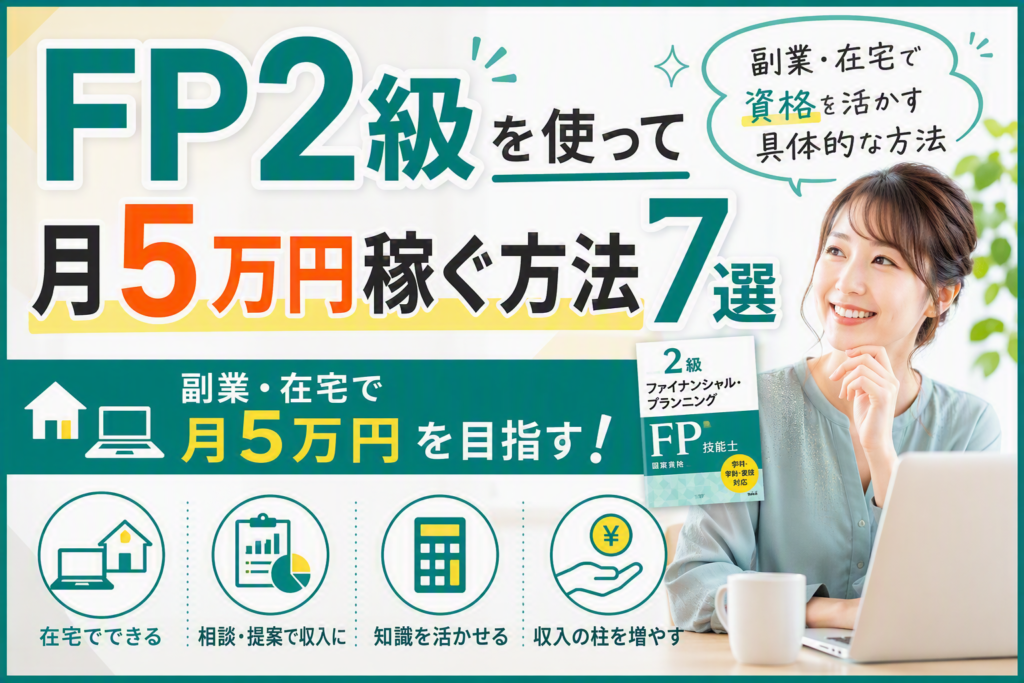 FP2級で稼ぐ方法サムネ